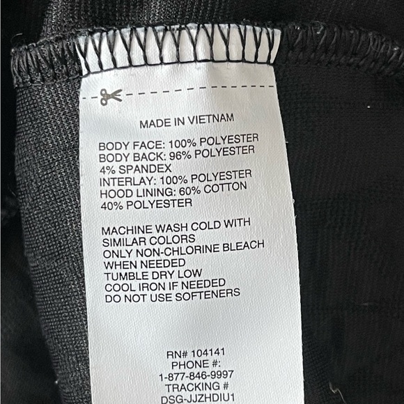 DSG Black Quilted Jacket - Picture 9 of 10